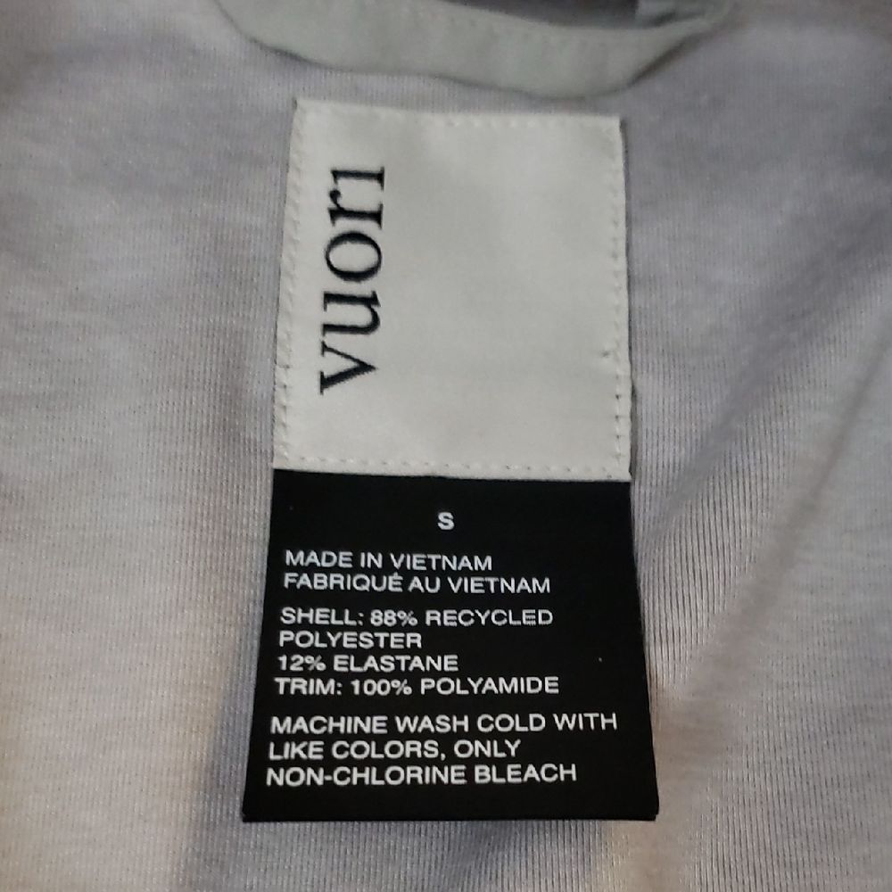 Vuori Men's Cream Full-Zip Jacket Size Small - Picture 3 of 6